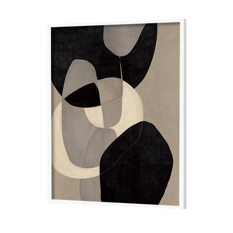 Structured Chaos | Abstract | Black & White Canvas Painting for Wall | Wall Decor | Wall Painting