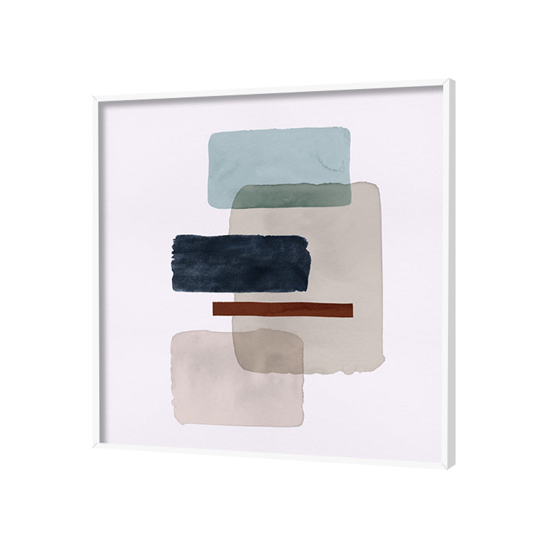 Balanced Shapes 1 Abstract Canvas Artprint for Wall