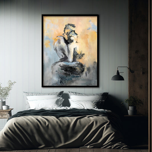 Bliss | Abstract Canvas Painting for Wall | Wall Decor | Wall Painting