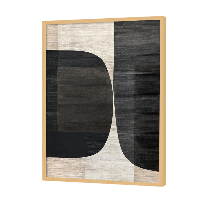 Bold Chromaticity 3 | Abstract | Black n White Canvas Painting for Wall | Wall Decor | Wall Painting