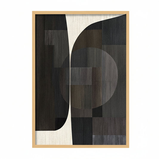 Bold Chromaticity 5 | Abstract | Black n White Canvas Painting for Wall | Wall Decor | Wall Painting