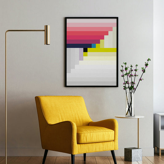 Spectrum Fusion 1 | Pop Wall Artwork | Abstract Canvas Painting for Wall | Wall Decor | Wall Painting