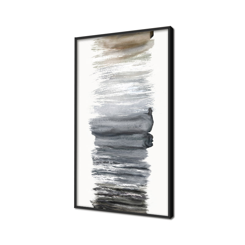 Brushstroke Symphony | Black and White | Abstract Canvas Painting for Wall | Wall Decor | Wall Painting