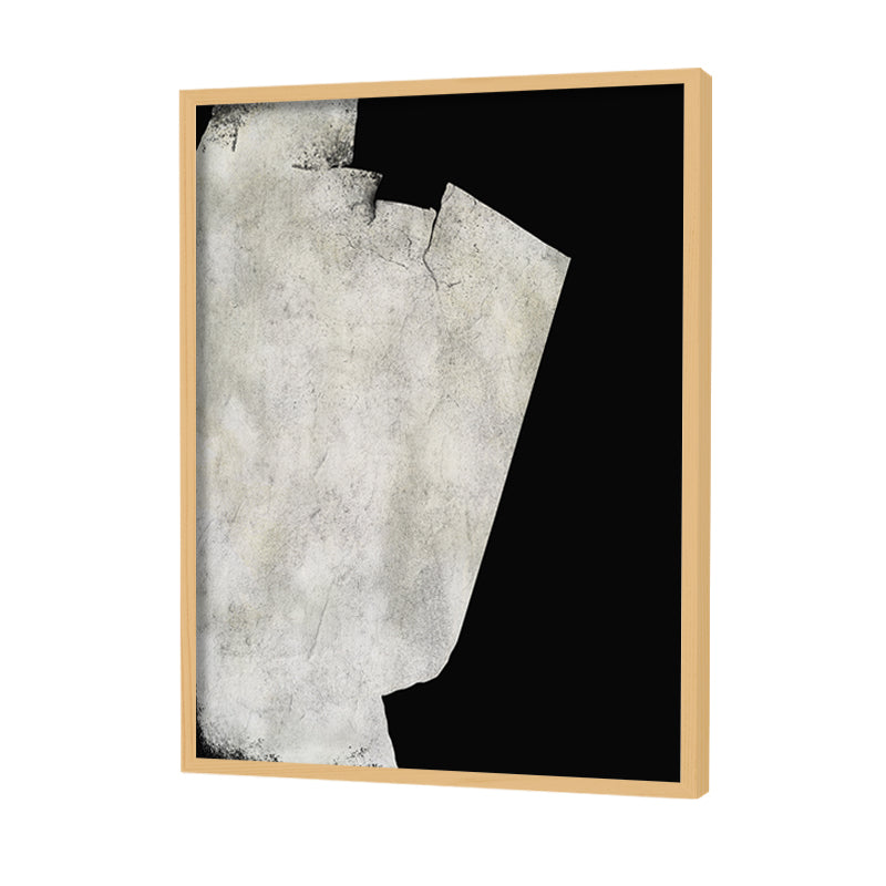 Light and Darkness Abstract Canvas Wall Art Print