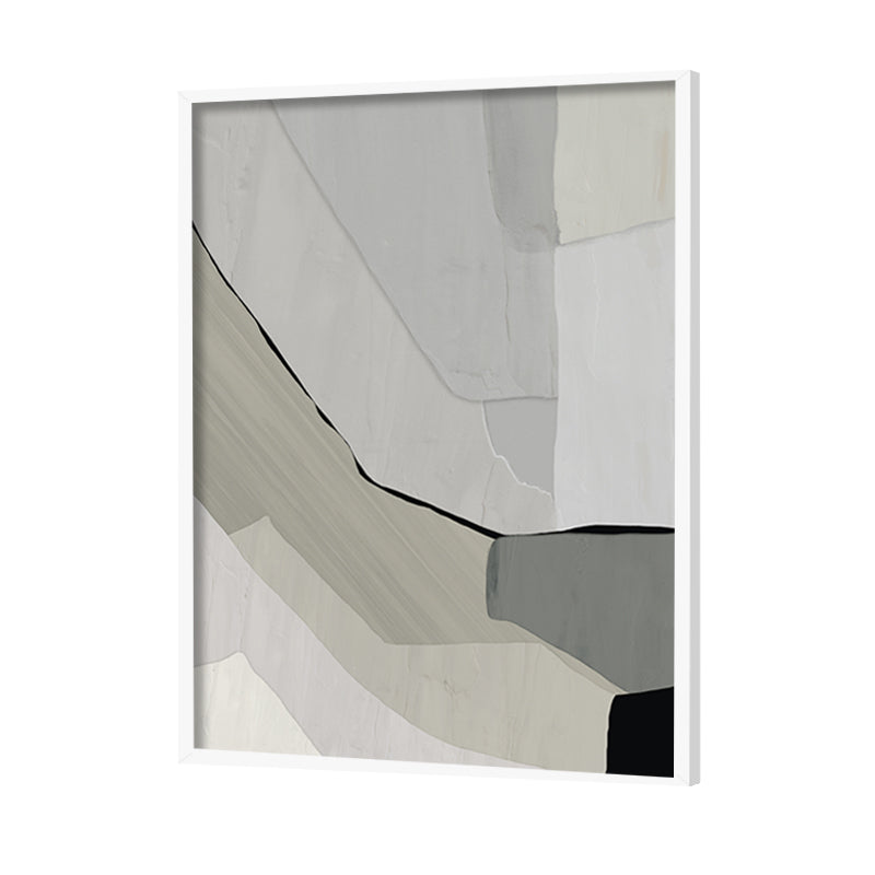 Monochrome Haze set of 3 | Abstract Canvas Painting for Wall | Wall Decor | Wall Painting