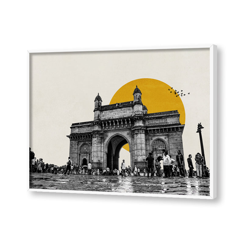 Scenic Escapes 7 Pop Artwork Canvas Print for Wall