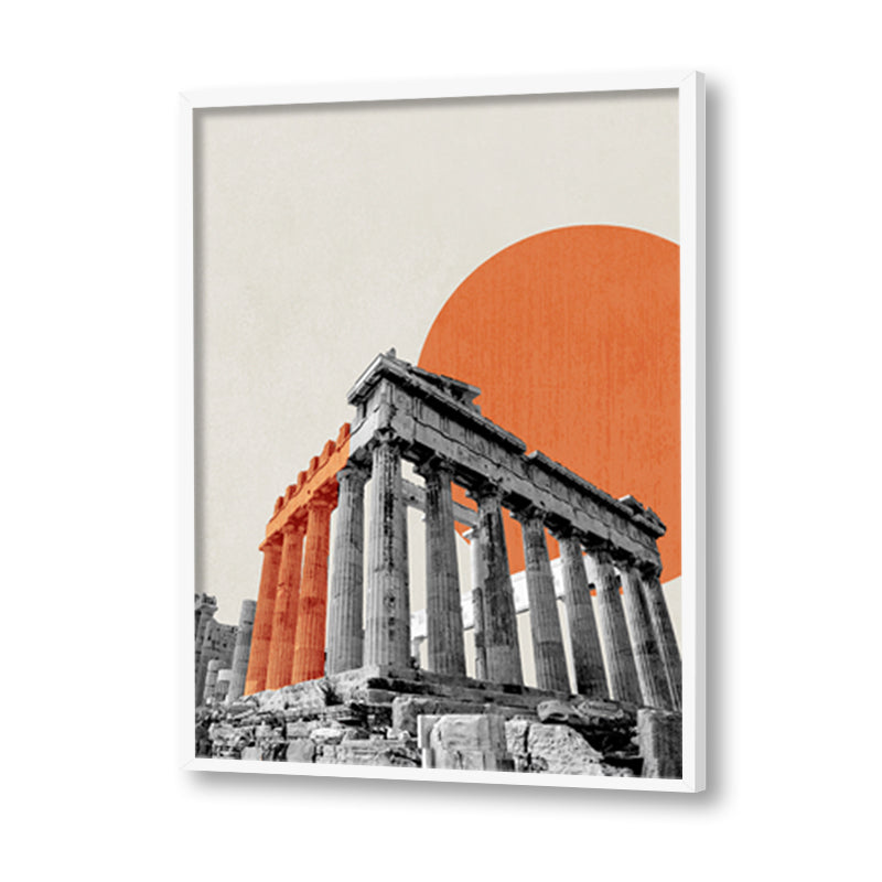 Scenic Escapes 8 Black and White Canvas Wall Art Print