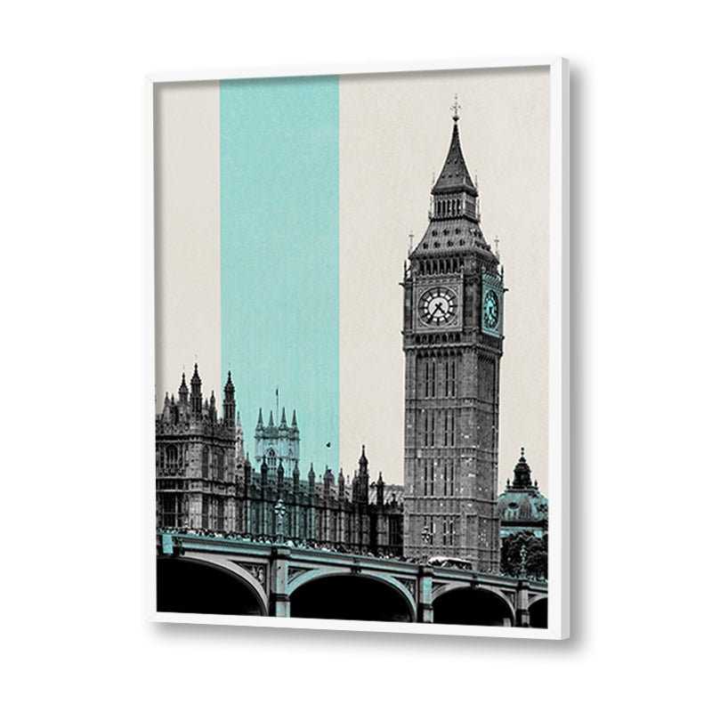 Scenic Escapes 9 Black and White Canvas Wall Art Print