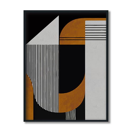 Bauhaus Art Wall Art | Black and White Wall Artwork | Abstract Canvas Painting for Wall | Wall Decor | Wall Painting