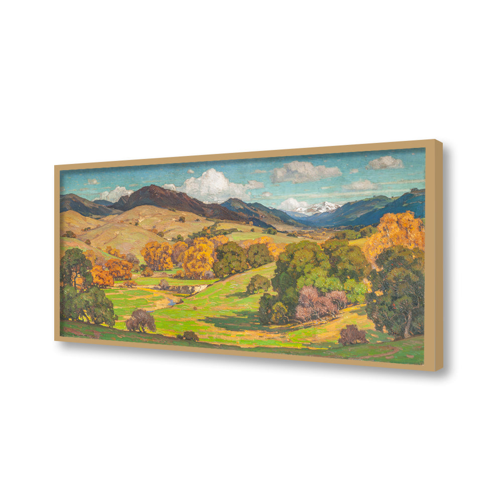 California Landscape by William Wendt Famous Painting Wall Artwork | Canvas Painting for Wall | Wall Decor | Wall Painting for Living Room | Bedroom