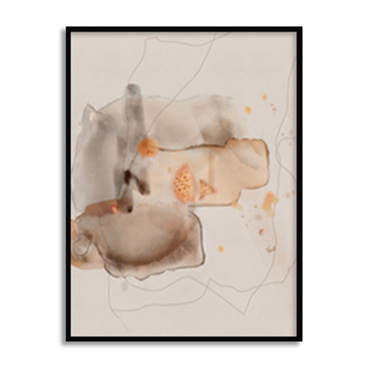 Crossing Spaces Wall Art | Abstract Canvas Painting for Wall | Wall Decor | Wall Painting