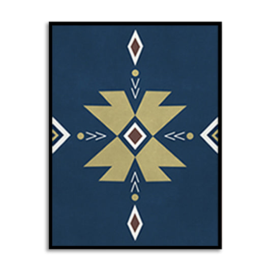 Earthy Geometric Aztec 1 Pop Artwork | Scandinavian Wall Artwork | Abstract Canvas Painting for Wall | Wall Decor | Wall Painting