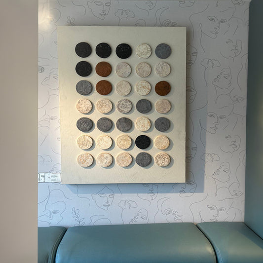 Equilibrium Mixed Media Wall Art for Home Decor| Canvas Painting Artwork for Wall | Wall Decor | Wall Painting for Cafe, Restaurant, Living Room, Home Decor