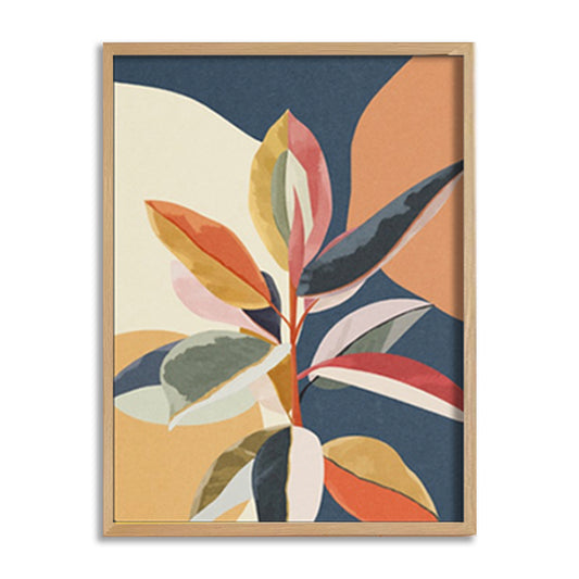 Foliage Formations Scandinavian Wall Artwork | Nature Canvas Painting for Wall | Wall Decor | Wall Painting