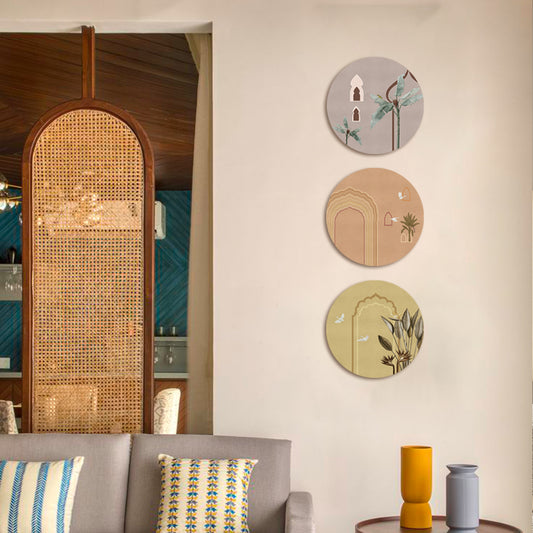 Arches Gallery Wall Wall Art for Home Decor| Canvas Painting for Wall Art | Wall Decor | Wall Painting for Cafe, Restaurant, Living Room, Home Decor