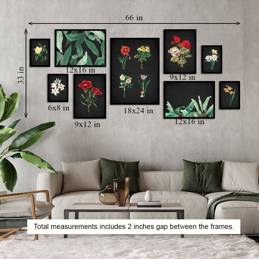 Spring Blossoms Canvas Painting Gallery Wall Art for Home Decor