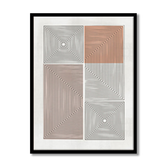 Geometric Shapes 1 Wall Art | Abstract Canvas Painting for Wall | Wall Decor | Wall Painting