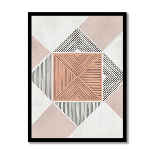 Geometric Shapes 3 | Scandinavian Wall Artwork | Abstract Canvas Painting for Wall | Wall Decor | Wall Painting