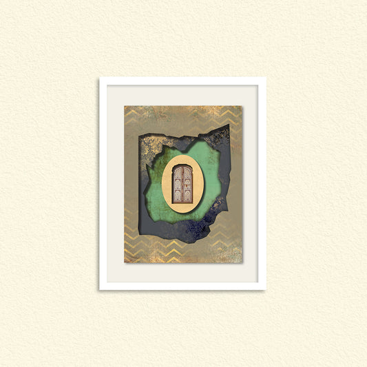 Gharana 2 Traditional Wall Artwork | Canvas Painting for Wall | Wall Decor | Wall Painting for Living Room | Bedroom