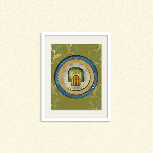 Gharana 5 Traditional Wall Artwork | Canvas Painting for Wall | Wall Decor | Wall Painting for Living Room | Bedroom