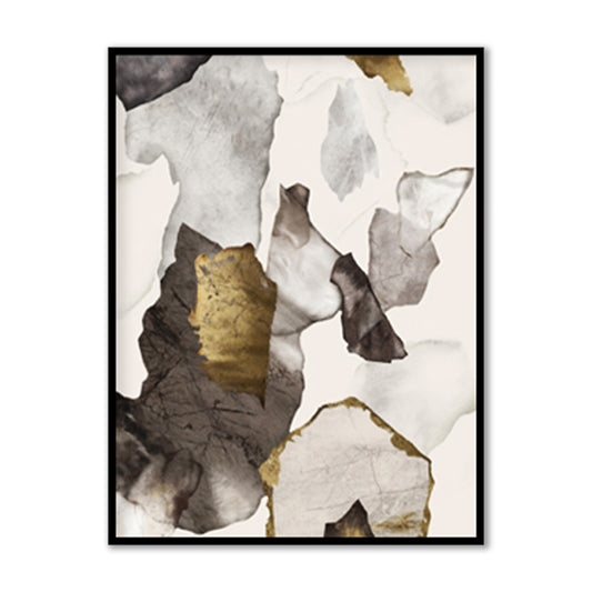 Gilded Marble Wall Art | Abstract Canvas Painting for Wall | Wall Decor | Wall Painting