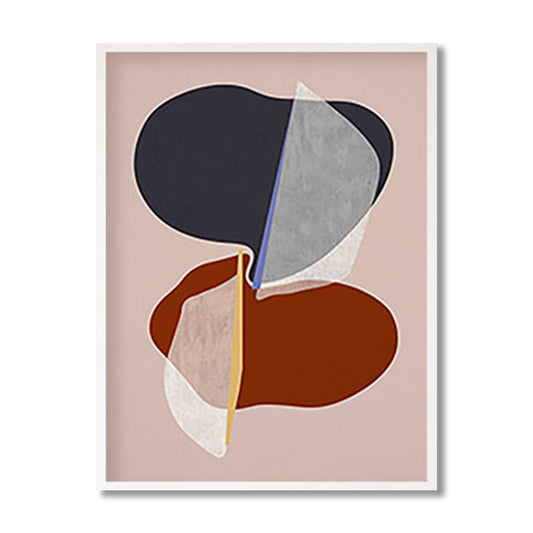 Into the Shadows Wall Art | Scandinavian Wall Artwork | Abstract Canvas Painting for Wall | Wall Decor | Wall Painting