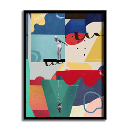 Kaleidoscopic 3 Wall Art | Pop Wall Artwork | Abstract Canvas Painting for Wall | Wall Decor | Wall Painting