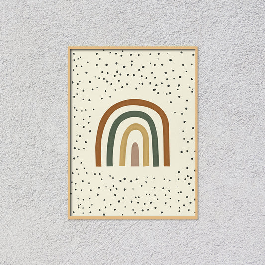 Rainbow Wishes 1 Pop Artwork | Canvas Painting for Wall | Wall Decor | Wall Painting for Kids Room Home Decor, Living Room, Cafe, Office, Restaurant