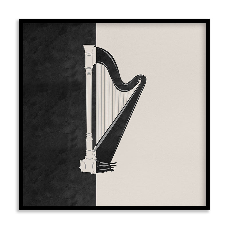 Music Lover 4 Vintage Artwork Canvas Print for Wall