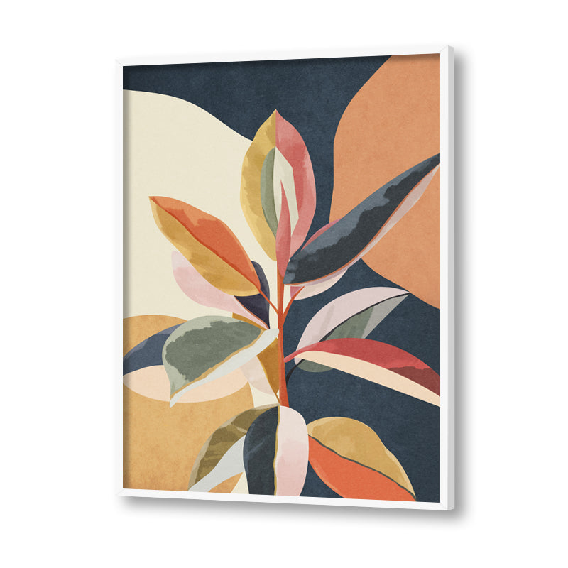 Foliage Formations Scandinavian Wall Artwork | Nature Canvas Painting for Wall | Wall Decor | Wall Painting