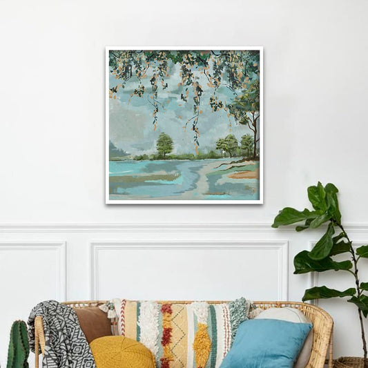 Garden of Eden 2 Wall Artwork | Nature Canvas Painting for Wall | Wall Decor | Wall Painting