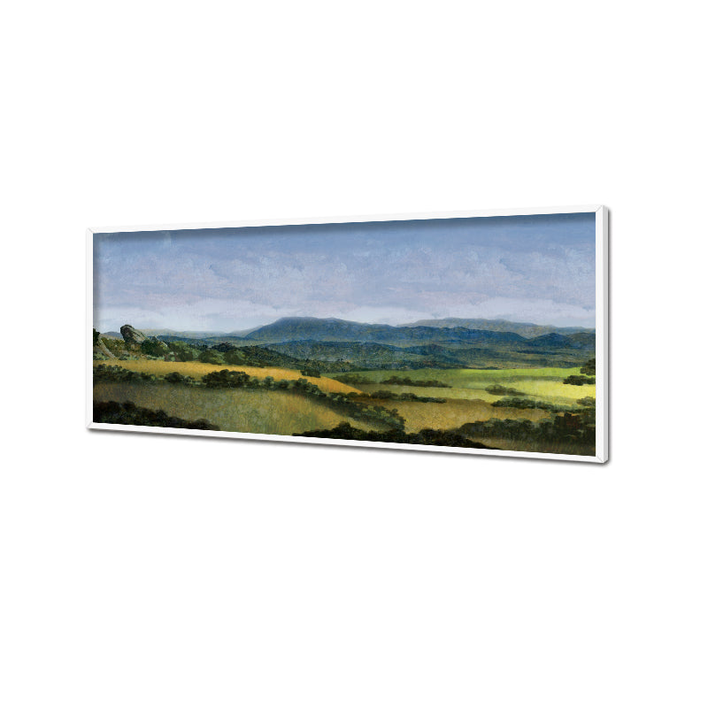 Misty Valley 2 Wall Artwork | Nature Canvas Painting for Wall | Wall Decor | Wall Painting