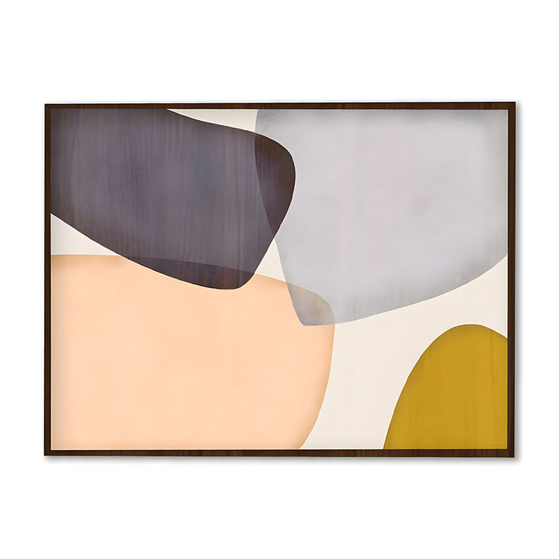 Pebbles Abstract Canvas Wall Art Print