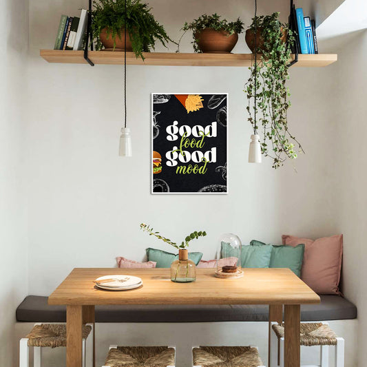 Eat Sleep Repeat 2 Pop Artwork | Canvas Painting for Wall | Wall Decor | Wall Painting for Home Decor, Cafe, Restaurant