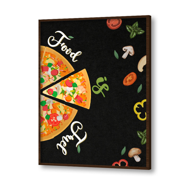 Eat Sleep Repeat 3 Pop Artwork | Canvas Painting for Wall | Wall Decor | Wall Painting for Home Decor, Cafe, Restaurant