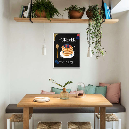 Eat Sleep Repeat 6 Pop Artwork | Canvas Painting for Wall | Wall Decor | Wall Painting for Home Decor, Cafe, Restaurant