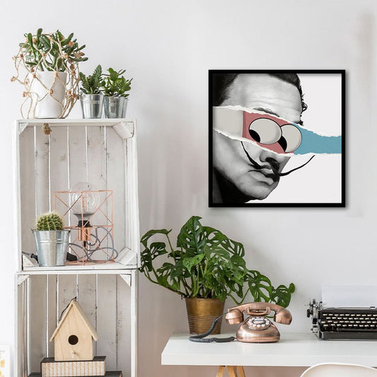 The Dalí Effect Pop Artwork | Canvas Painting for Wall | Wall Decor | Wall Painting for Home Decor, Cafe, Restaurant