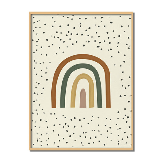 Rainbow Wishes 1 Pop Artwork | Canvas Painting for Wall | Wall Decor | Wall Painting for Kids Room Home Decor, Living Room, Cafe, Office, Restaurant