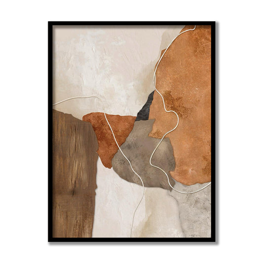 Rustic textures | Abstract Canvas Painting for Wall | Wall Decor | Wall Painting