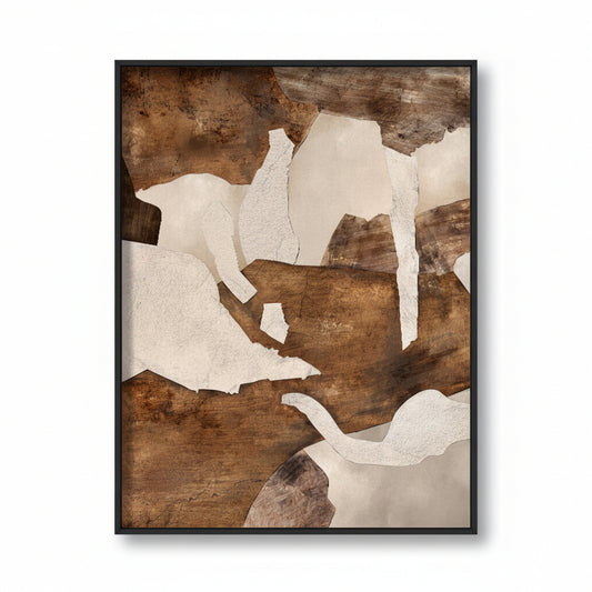 Tawny Beauty | Scandinavian wall Artwork | Abstract Canvas Painting for Wall | Wall Decor | Wall Painting