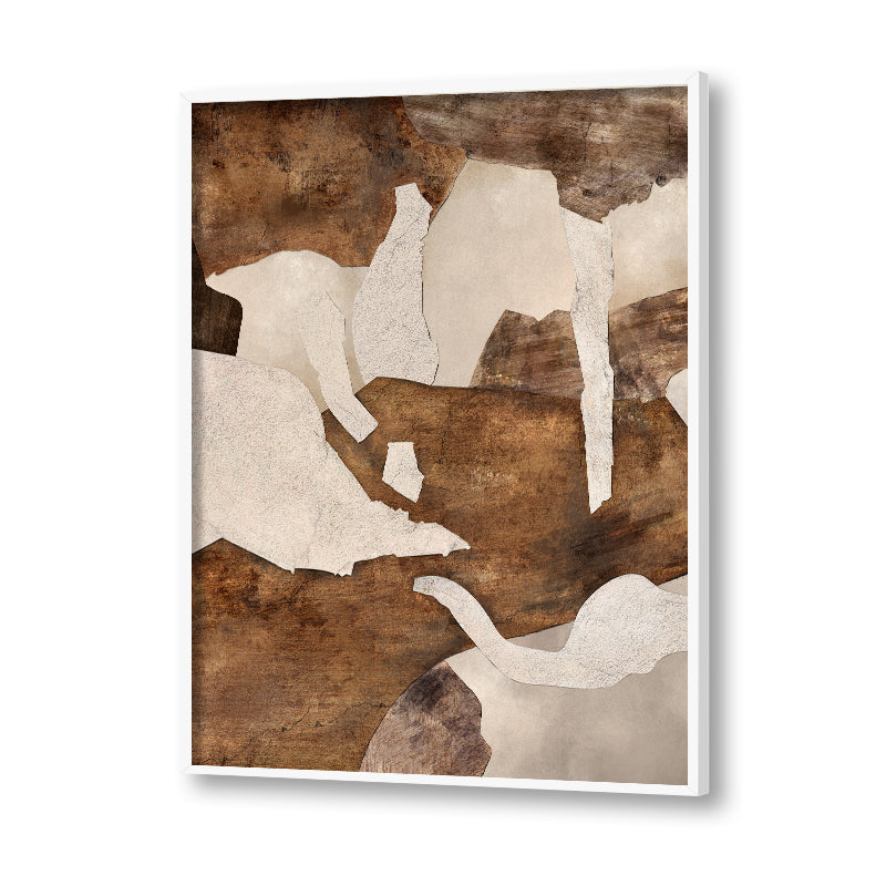 Tawny Beauty | Scandinavian wall Artwork | Abstract Canvas Painting for Wall | Wall Decor | Wall Painting
