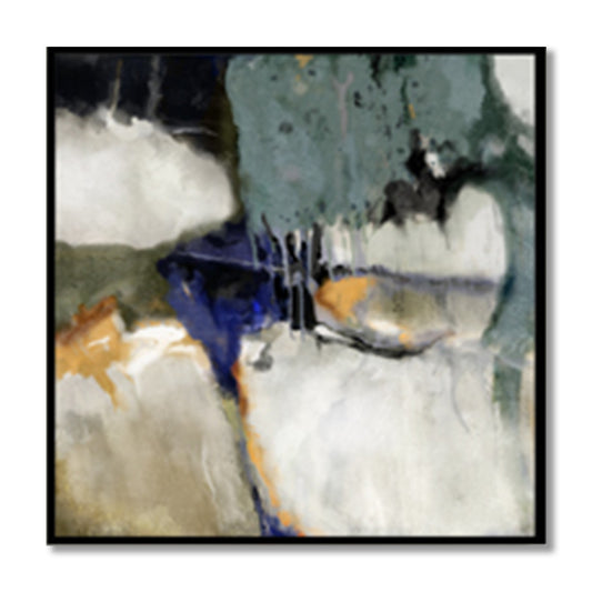 Shades of Monsoon 1 Wall Art | Abstract Canvas Painting for Wall | Wall Decor | Wall Painting