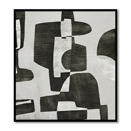 Shadows & Echoes Set of 2 | Abstract Canvas Painting for Wall | Wall Decor | Wall Artwork