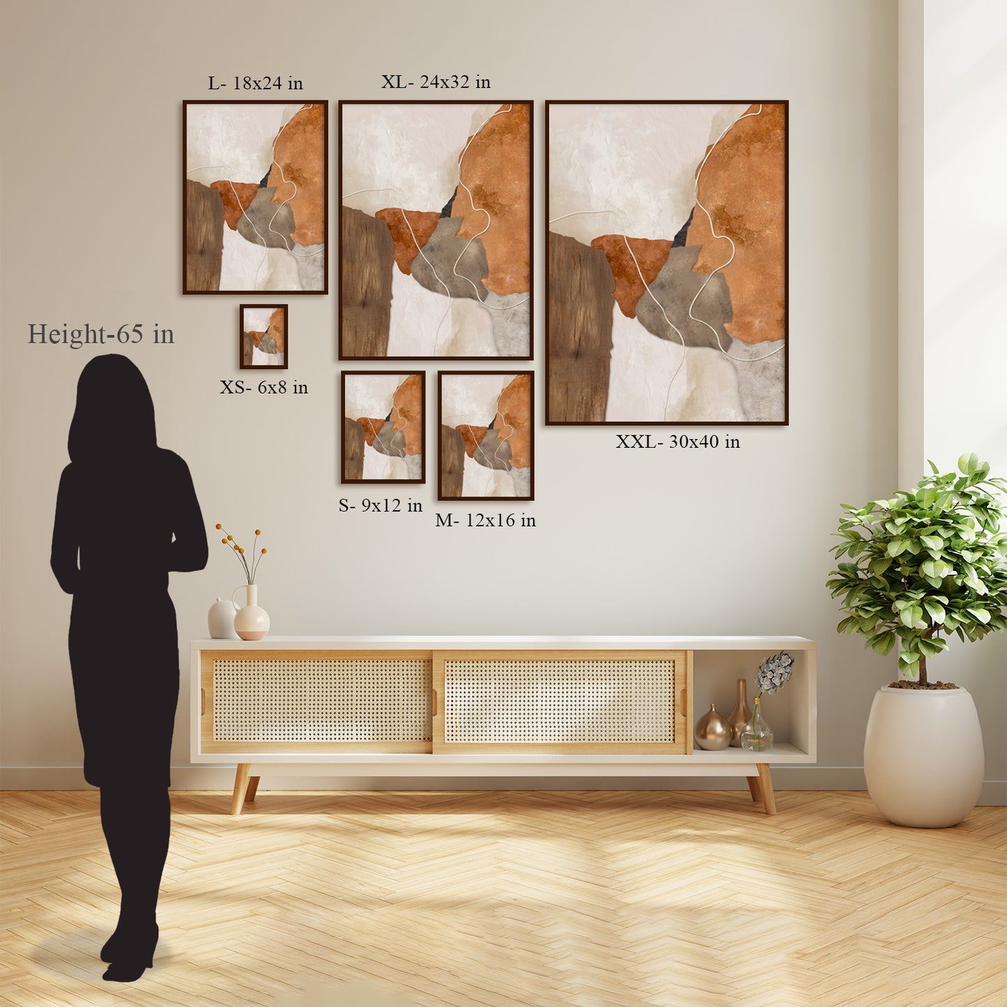 Architecture 1 Black and White Canvas Wall Art Print