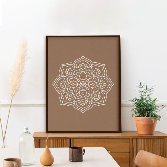 Inner Harmony 1 Traditional Wall Artwork | Scandinavian Canvas Painting for Wall | Wall Decor | Wall Painting for Living Room | Bedroom