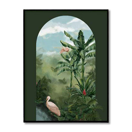 Tropical Jungle 2 Wall Artwork | Nature Canvas Painting for Wall | Wall Decor | Wall Painting