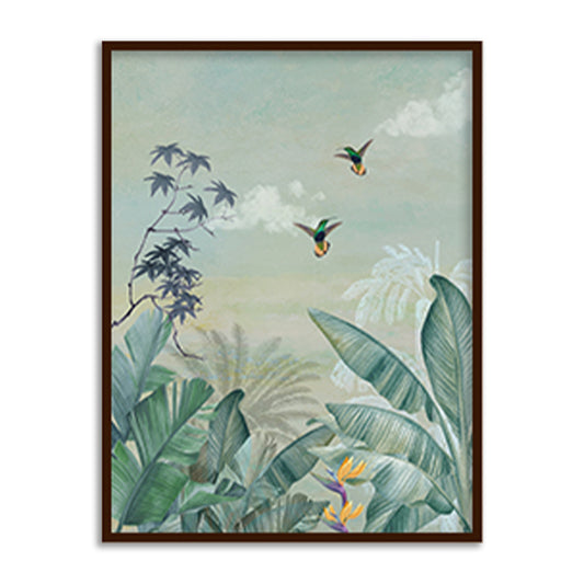 Utopian Jungle 2 Wall Artwork Home Decor | Nature Canvas Painting for Wall | Wall Decor | Wall Painting