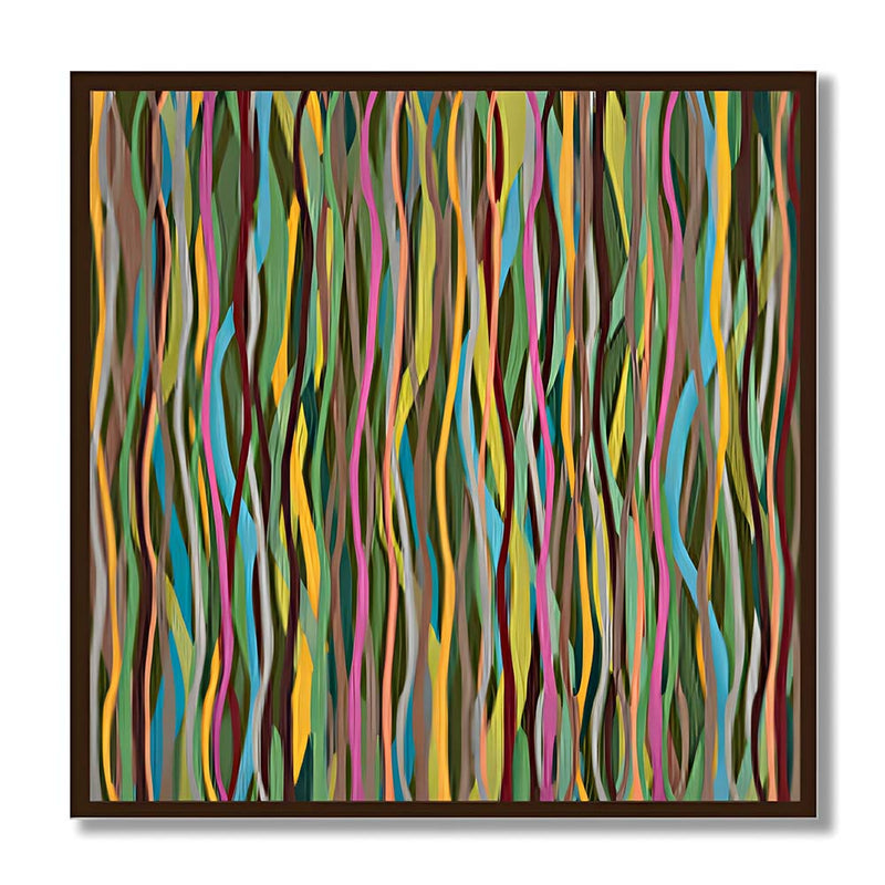 Vines Abstract Canvas Wall Art Print