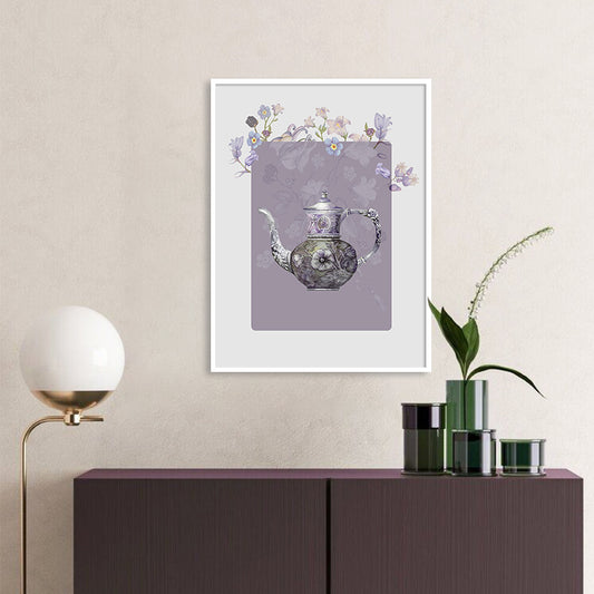 Lavender Bloom 1 Wall Artwork | Nature Canvas Painting for Wall | Wall Decor | Wall Painting