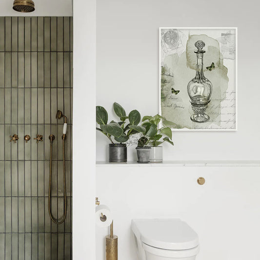 Nostalgic Aroma 3 Black and White Wall Artwork | Vintage Canvas Painting for Wall | Wall Decor | Wall Painting for Living Room | Bedroom